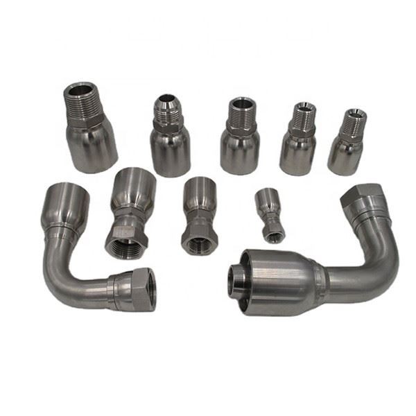 one piece hydraulic hose fittings
