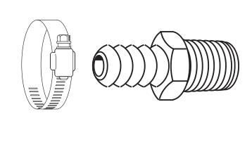 Type hose barbed fittings
