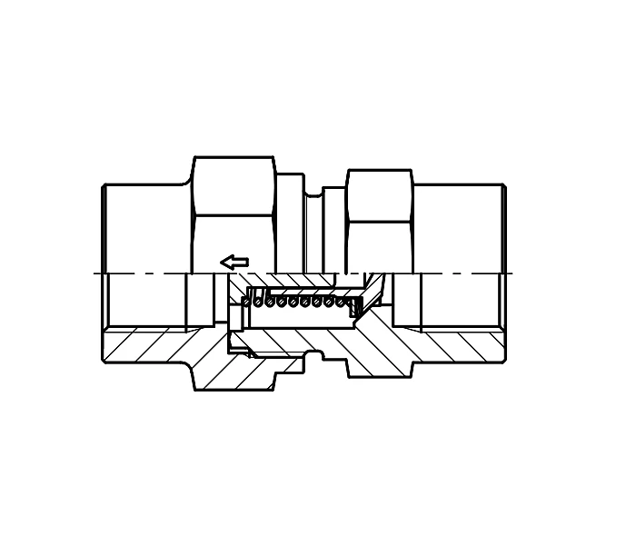 In Line Check Valve