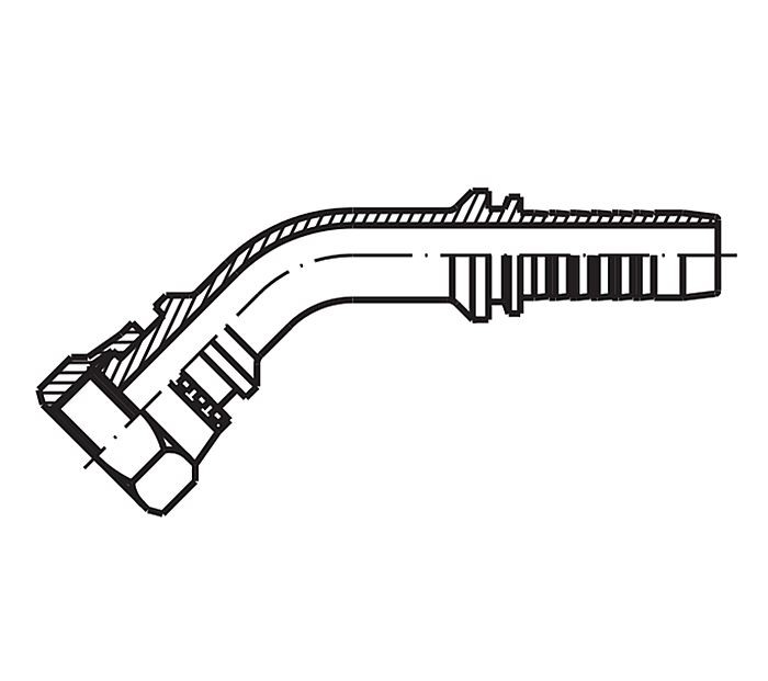 ORFS Hydraulic Hose Fittings (3)