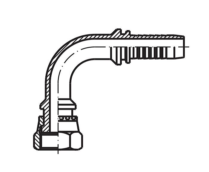 ORFS Hydraulic Hose Fittings (4)