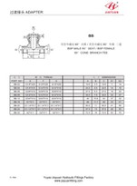 BSP 60 Seat Swivel Tee Connector