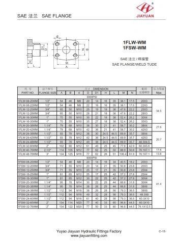 SAE Counter Flange Block Socket Weld