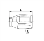 Ferrules SAE 100 R2A yang Dapat Digunakan Kembali